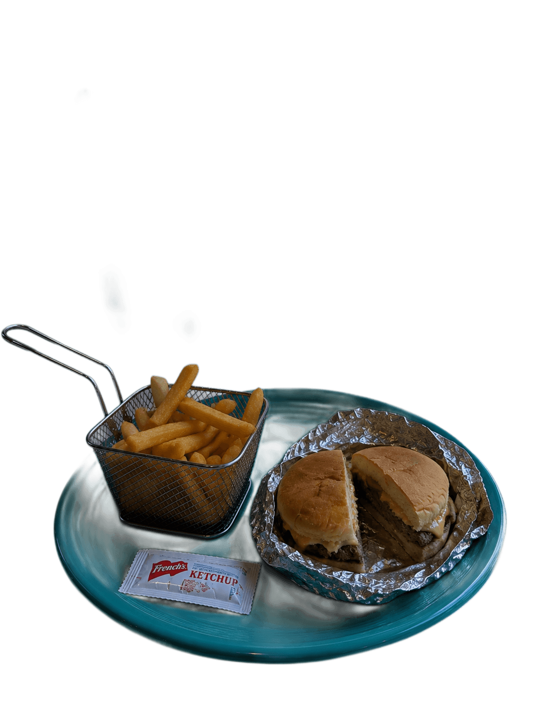 Kids Cheeseburger with fries
