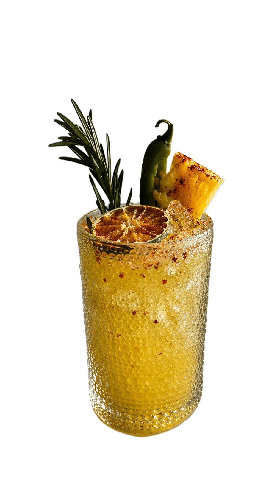 Pineapple Jalapeño mocktail